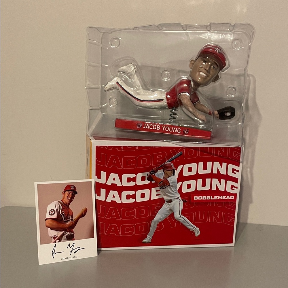 2025 Jacob Young Bobblehead with Card NIB